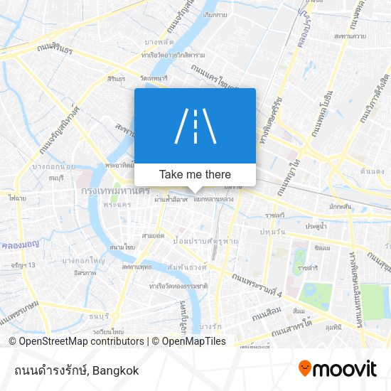 ถนนดำรงรักษ์ map