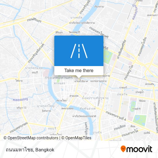 ถนนมหาไชย map