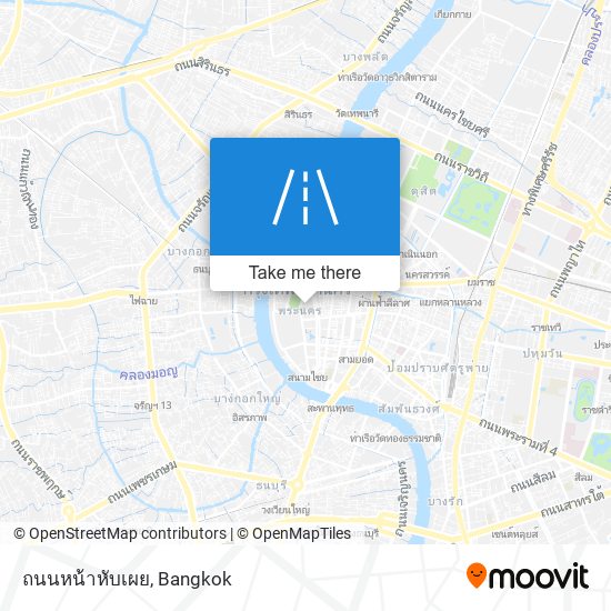 ถนนหน้าหับเผย map