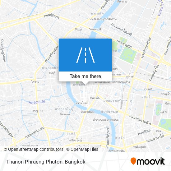 Thanon Phraeng Phuton map