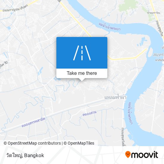 วัดใหญ่ map