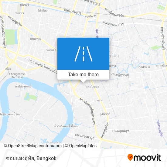 ซอยแสงอุทัย map