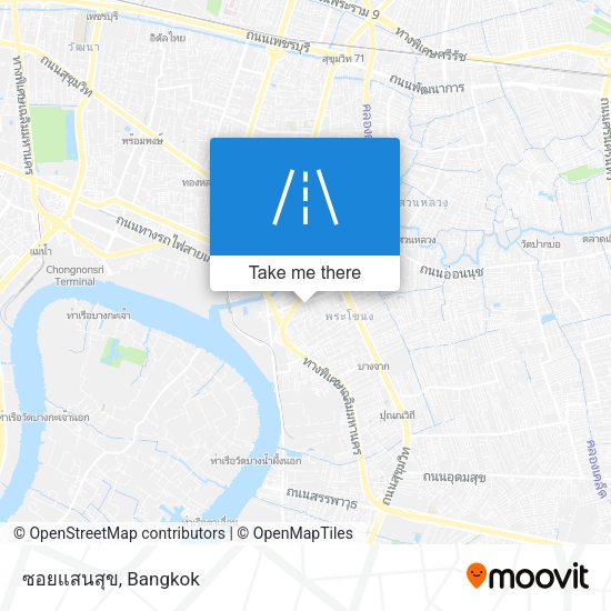 ซอยแสนสุข map