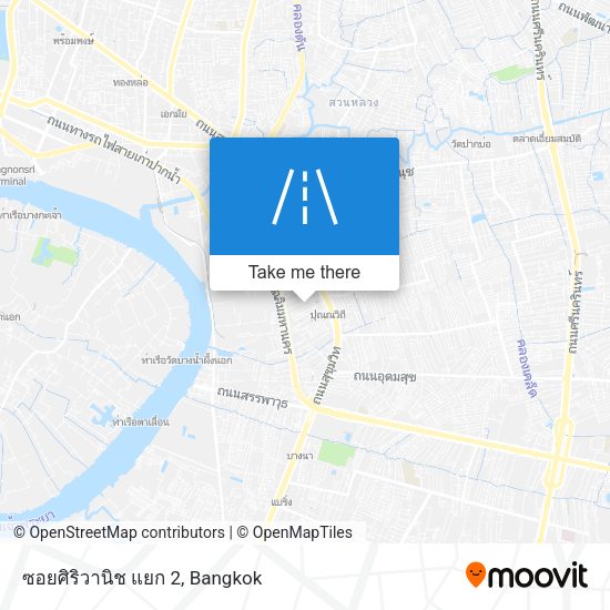 ซอยศิริวานิช แยก 2 map