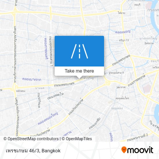 เพรชเกษม 46/3 map