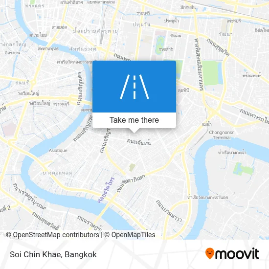 Soi Chin Khae map