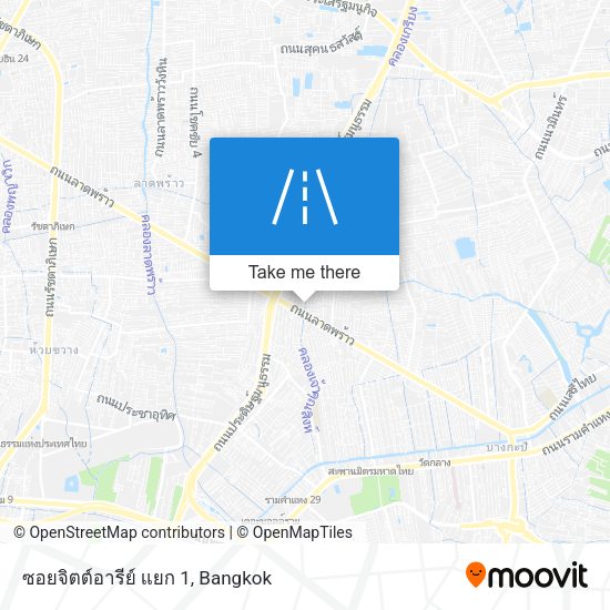 ซอยจิตต์อารีย์ แยก 1 map