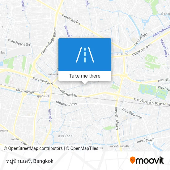 หมู่บ้านเสรี map