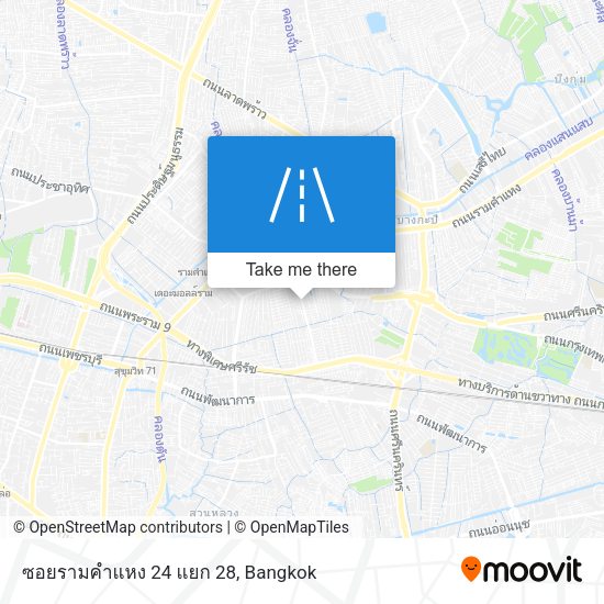 ซอยรามคำแหง 24 แยก 28 map
