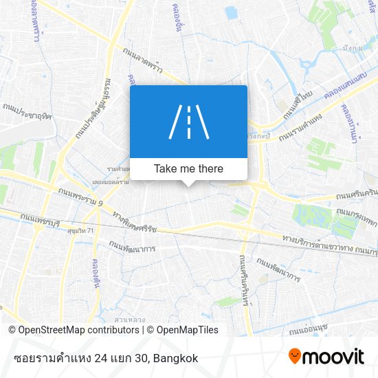 ซอยรามคำแหง 24 แยก 30 map