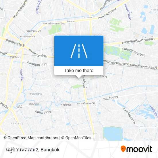 หมู่บ้านพลเทพ2 map