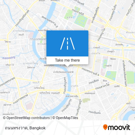 ถนนทรงวาด map