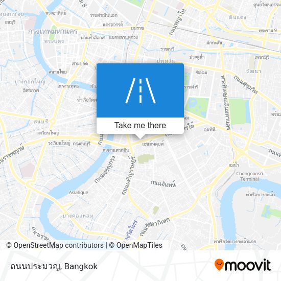 ถนนประมวญ map