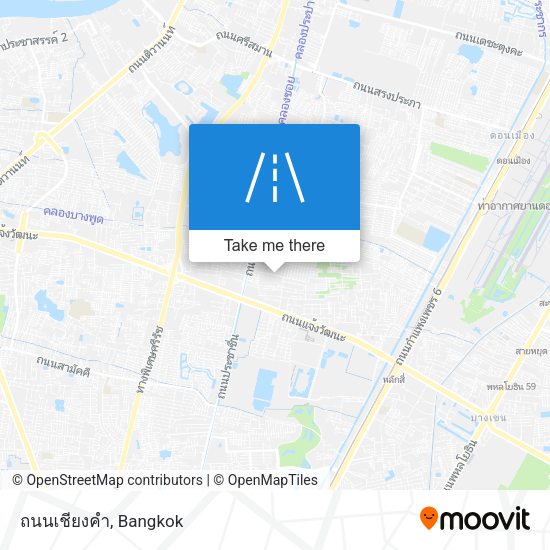 ถนนเชียงคำ map