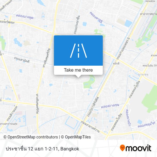 ประชาชื่น 12 แยก 1-2-11 map
