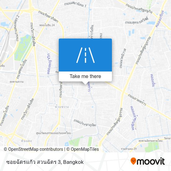 ซอยฉัตรแก้ว สวนฉัตร 3 map