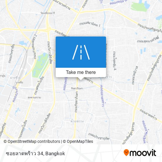 ซอยลาดพร้าว 34 map