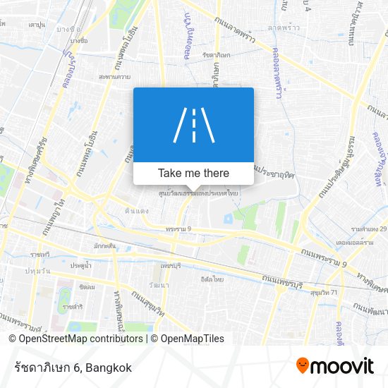 รัชดาภิเษก 6 map