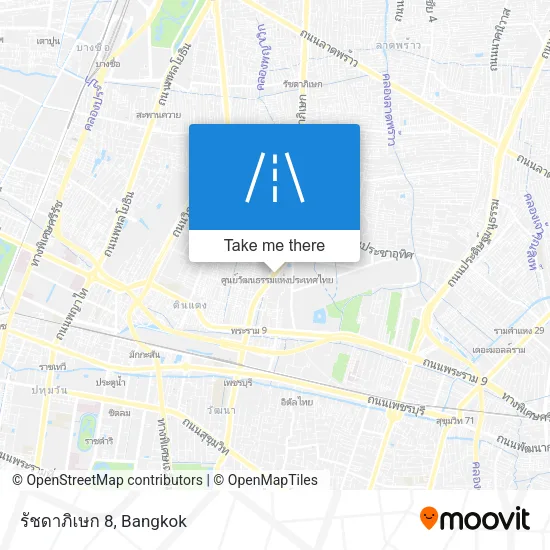 รัชดาภิเษก 8 map