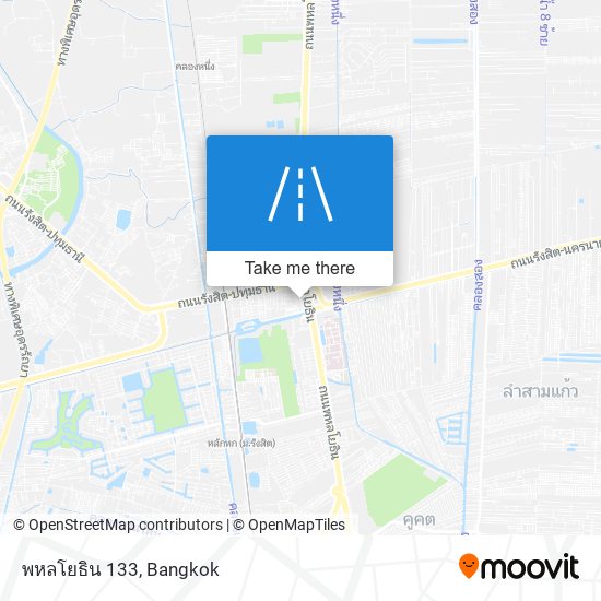 พหลโยธิน 133 map