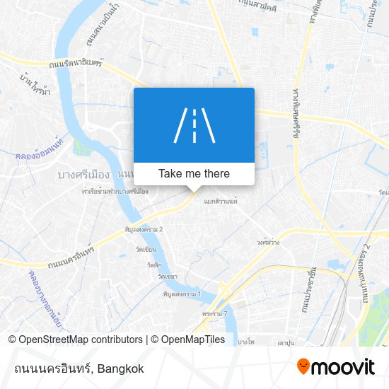 ถนนนครอินทร์ map