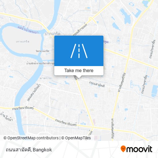 ถนนสามัคคี map