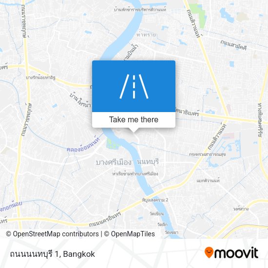 ถนนนนทบุรี 1 map