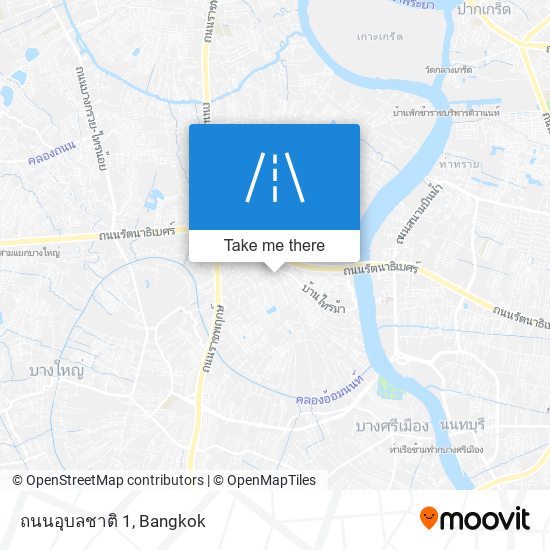 ถนนอุบลชาติ 1 map