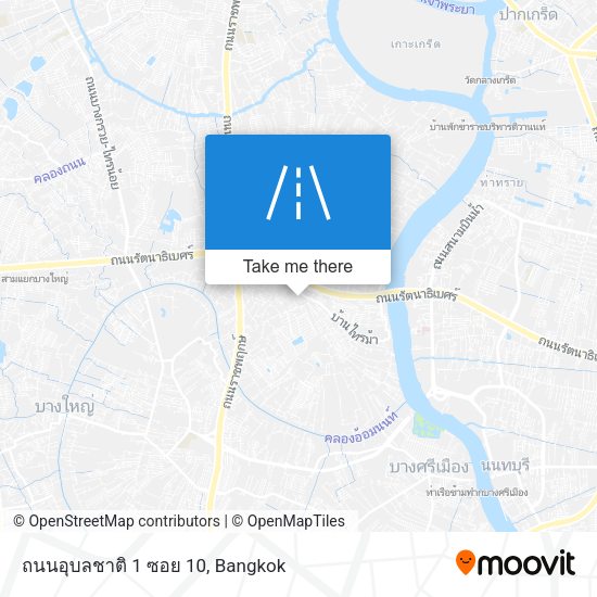 ถนนอุบลชาติ 1 ซอย 10 map