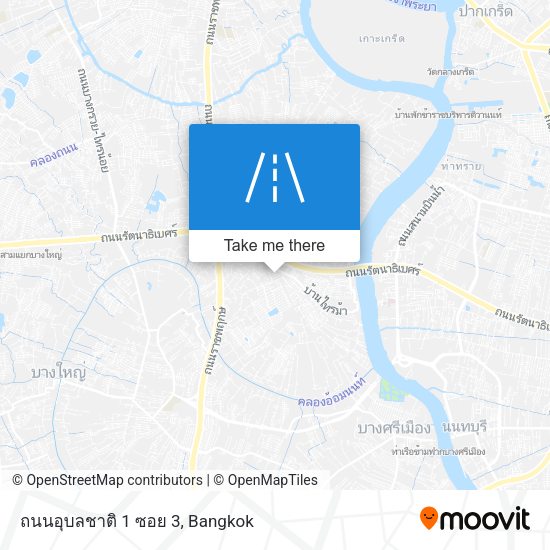 ถนนอุบลชาติ 1 ซอย 3 map