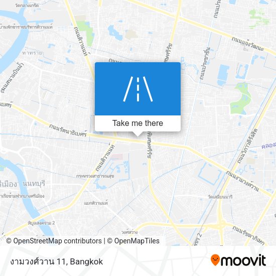งามวงศ์วาน 11 map