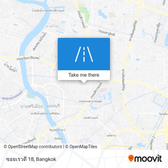 ซอยเรวดี 18 map