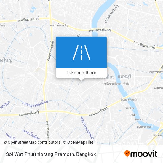 Soi Wat Phutthiprang Pramoth map