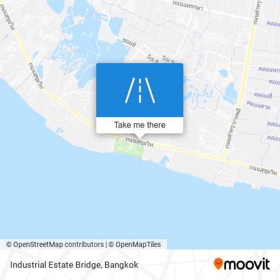 Industrial Estate Bridge map