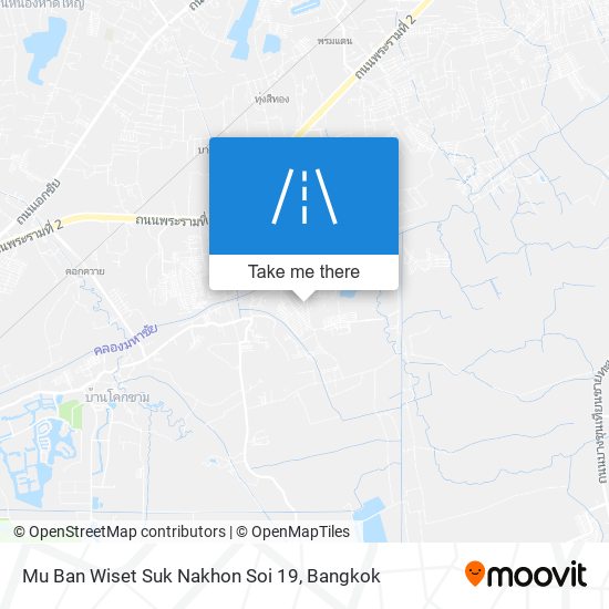 Mu Ban Wiset Suk Nakhon Soi 19 map