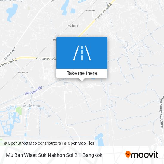 Mu Ban Wiset Suk Nakhon Soi 21 map