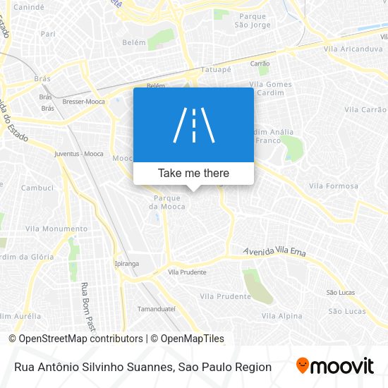 Rua Antônio Silvinho Suannes map