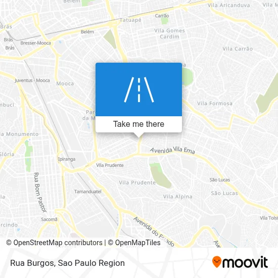 Rua Burgos map