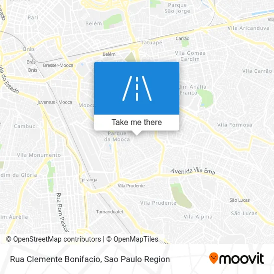 Rua Clemente Bonifacio map