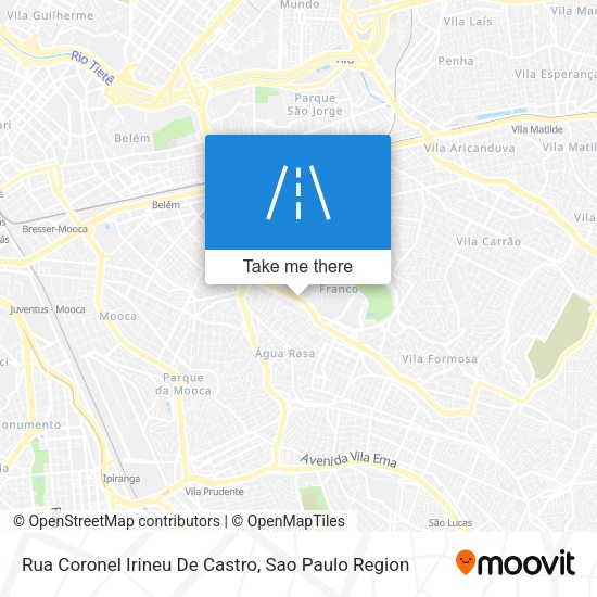 Rua Coronel Irineu De Castro map