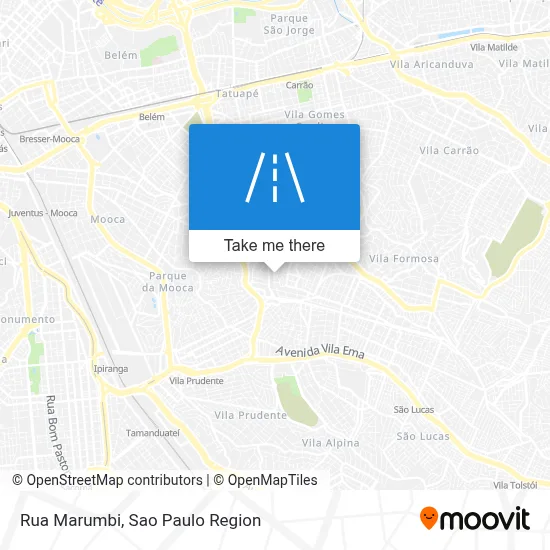 Rua Marumbi map