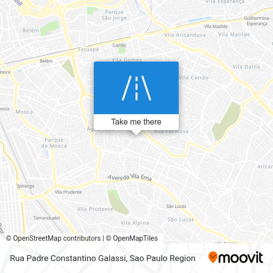 Rua Padre Constantino Galassi map