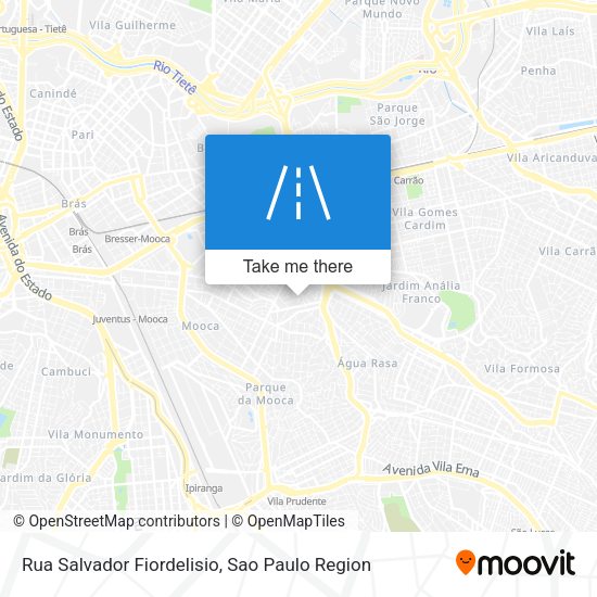 Rua Salvador Fiordelisio map