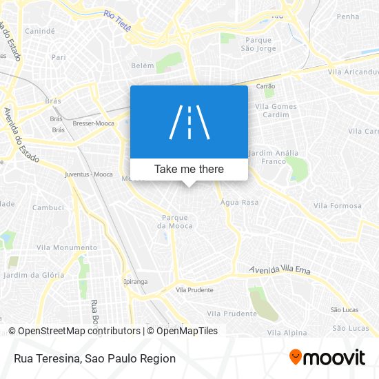 Rua Teresina map