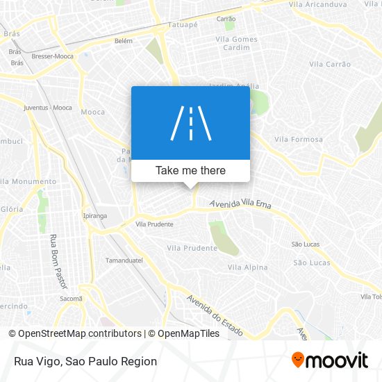 Rua Vigo map