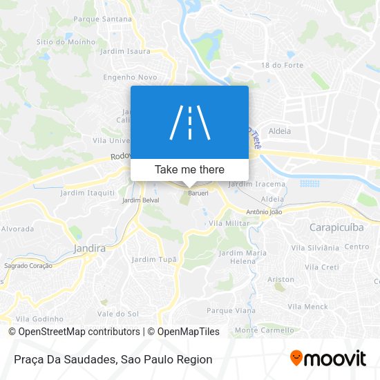 Praça Da Saudades map