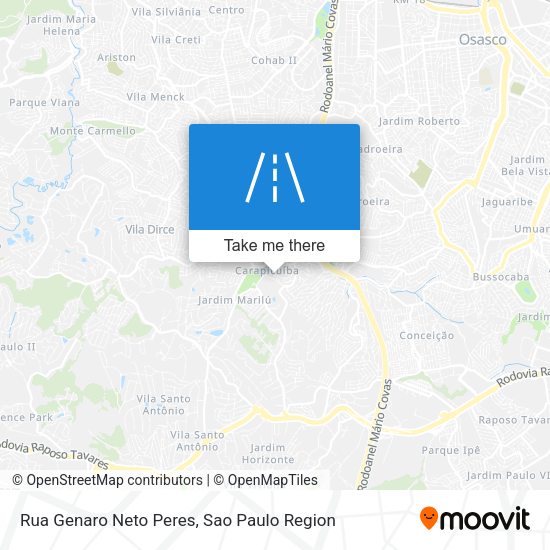 Rua Genaro Neto Peres map
