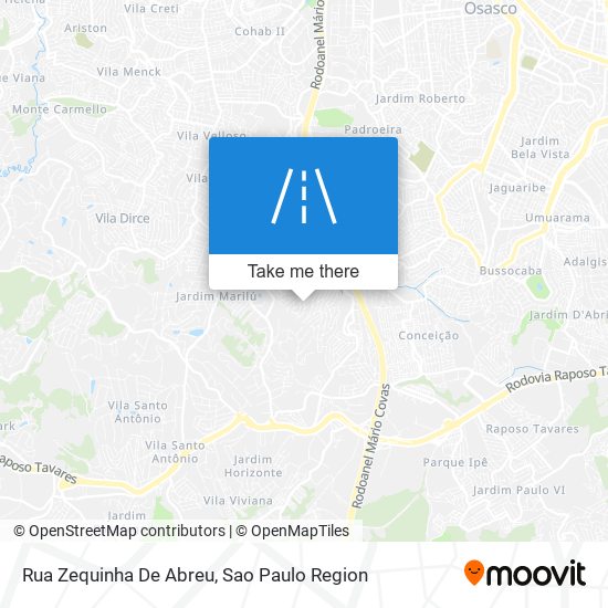 Rua Zequinha De Abreu map