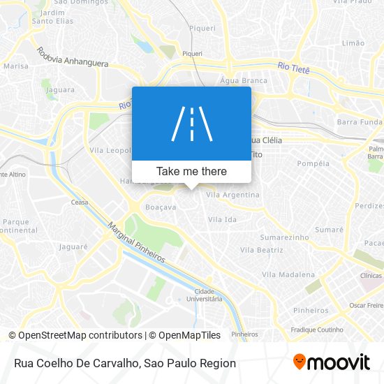 Rua Coelho De Carvalho map