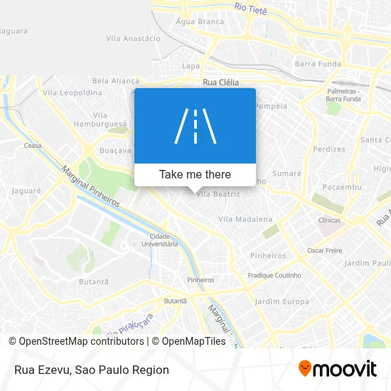 Rua Ezevu map